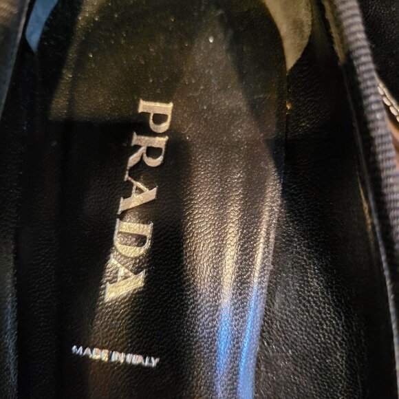 PRADA Point toe Kitten Heels size 40.5 - Picture 6 of 14